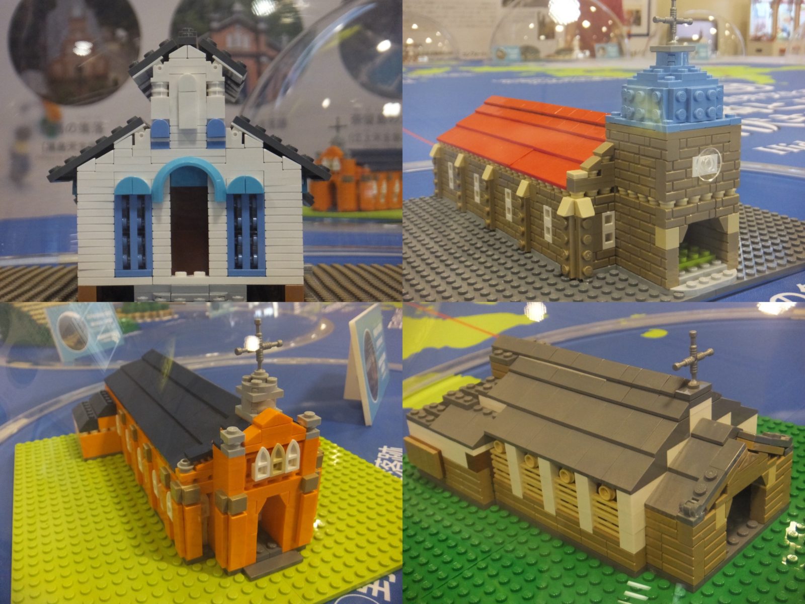 レゴで造られた教会