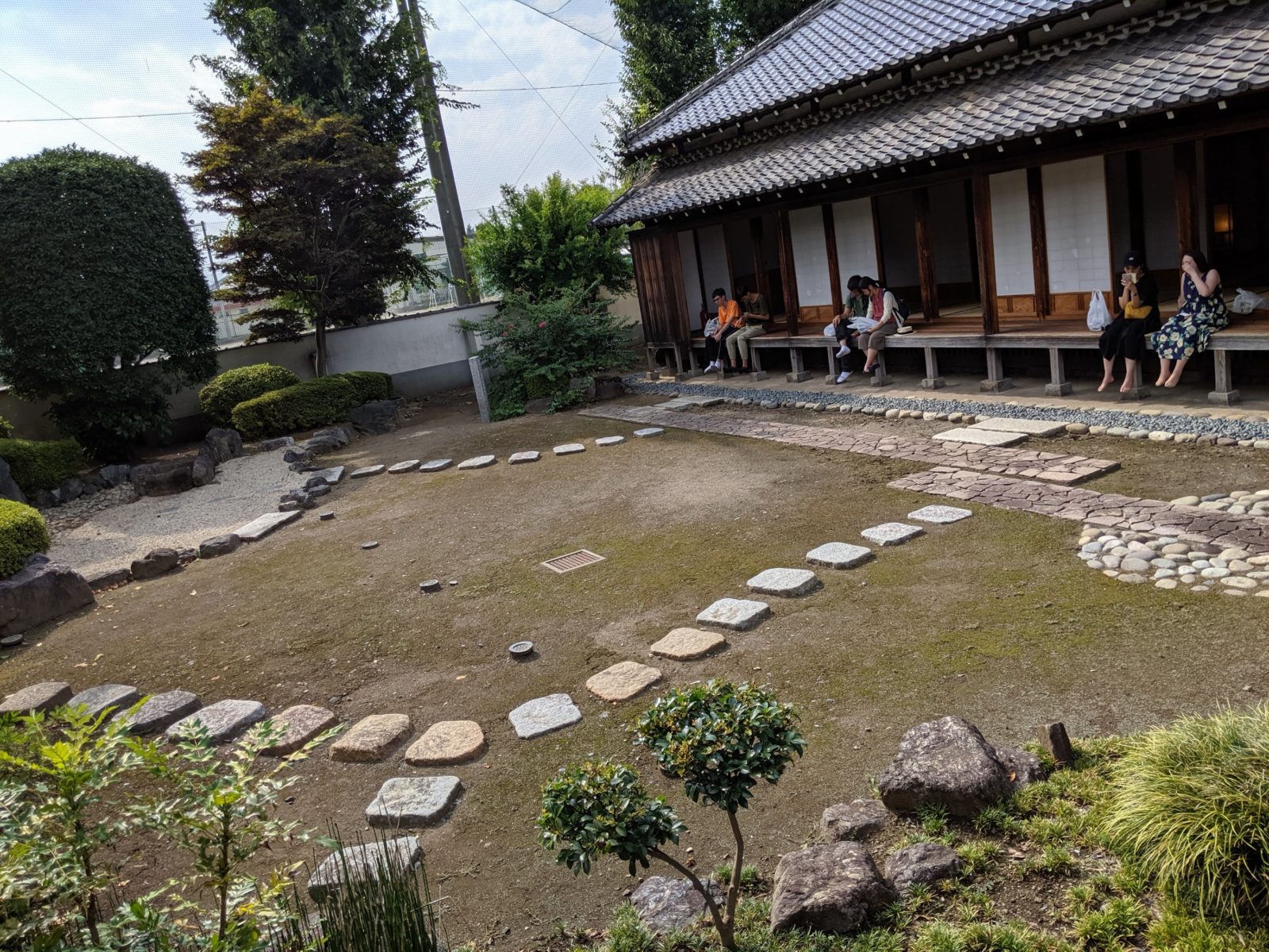 本丸御殿の縁側