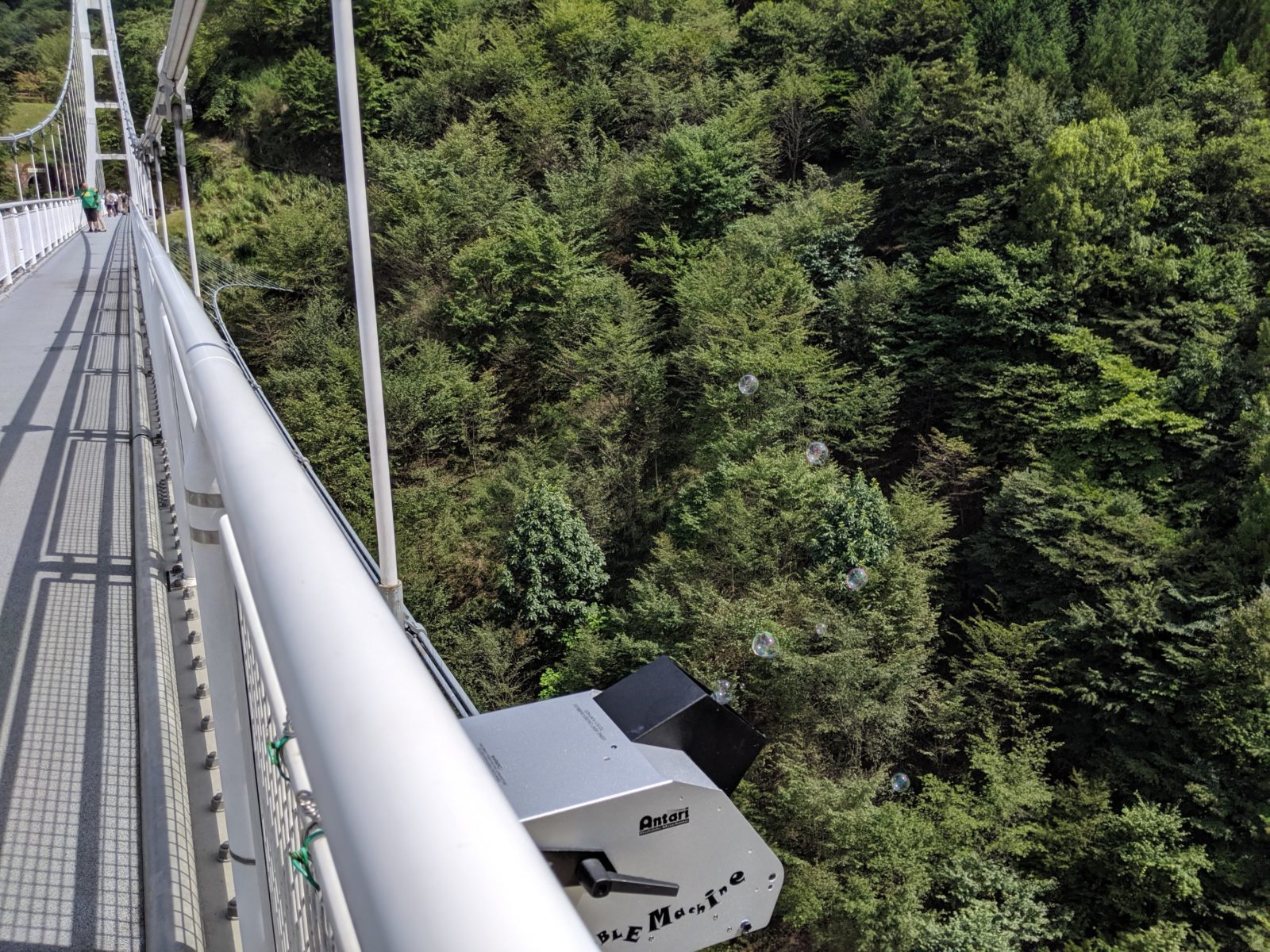 スカイブリッジのシャボン玉