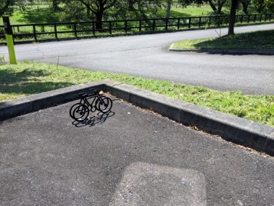 ハラミュージアムアーク自転車