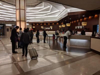 成田ビューホテルロビー