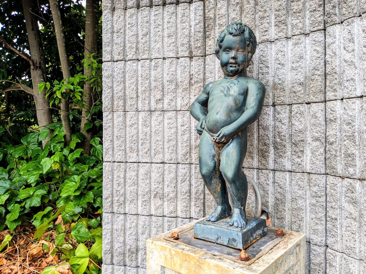 小便小僧置物昭和レトロ